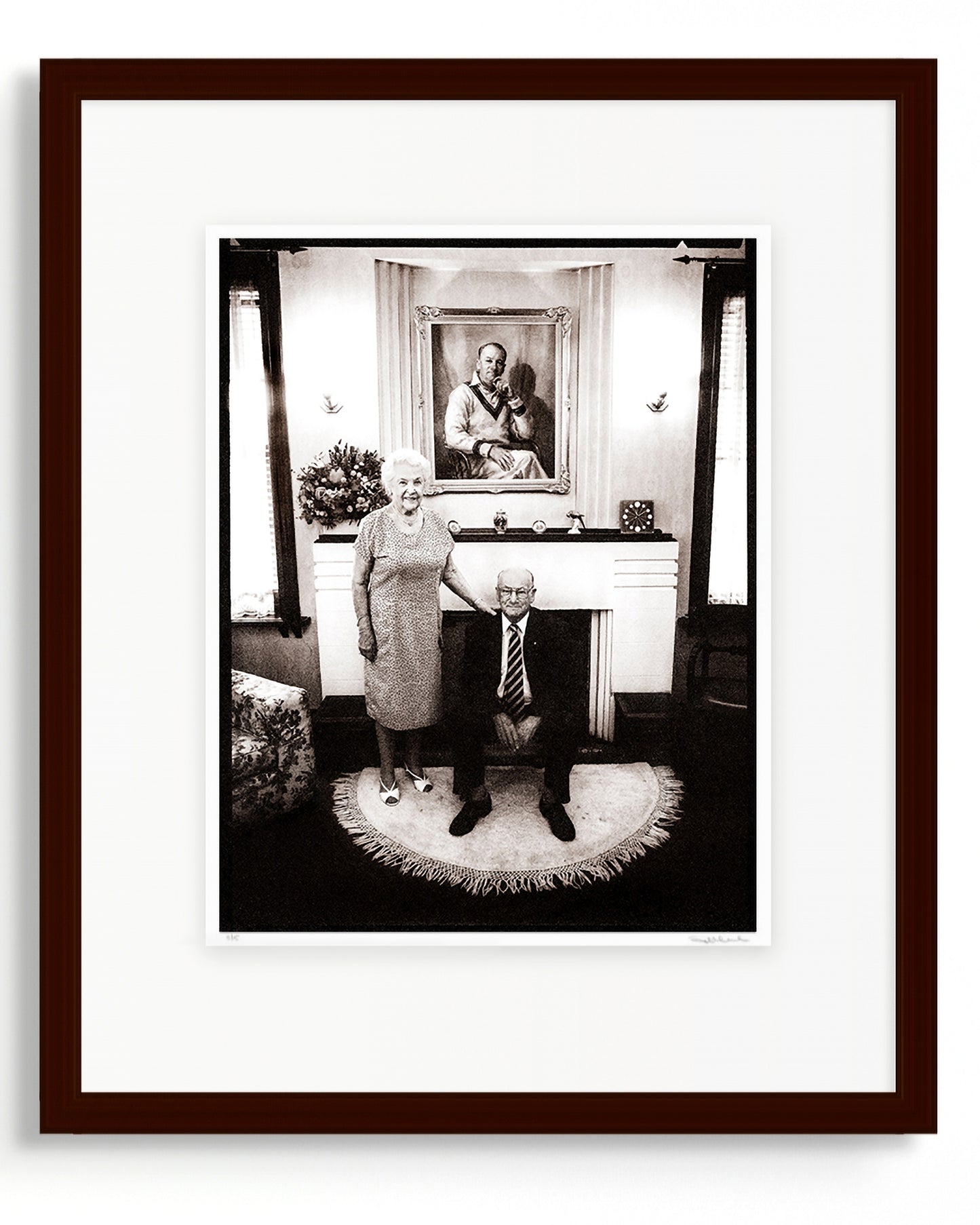 Lady Jessie and Sir Donald Bradman – Kensington Park, Adelaide. 1992
